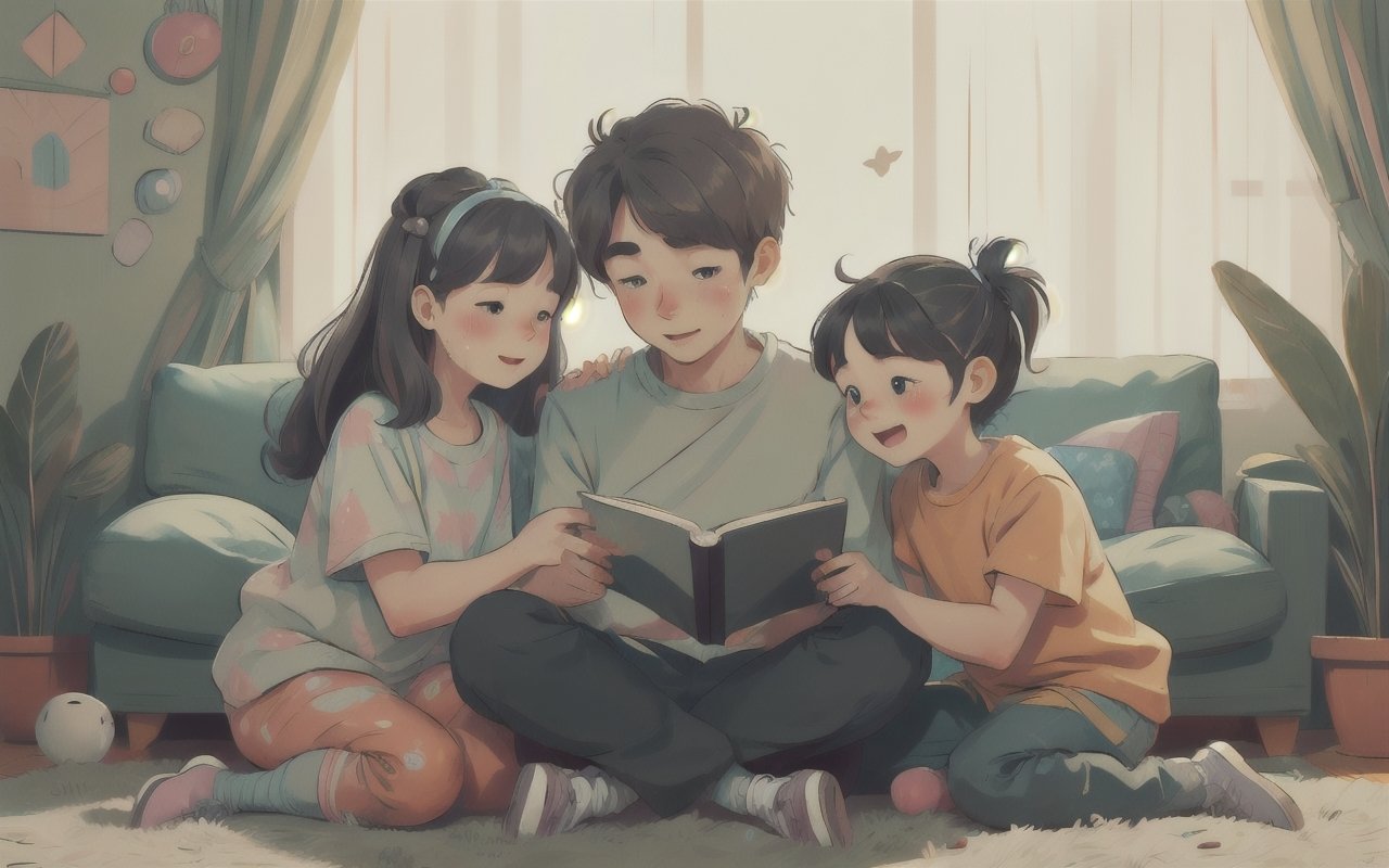 Играем вместе: развивающие семейные активности для укрепления эмоциональной связи с ребенком в каждый возраст 1 Играем вместе: развивающие семейные активности для укрепления эмоциональной связи с ребенком в каждый возраст