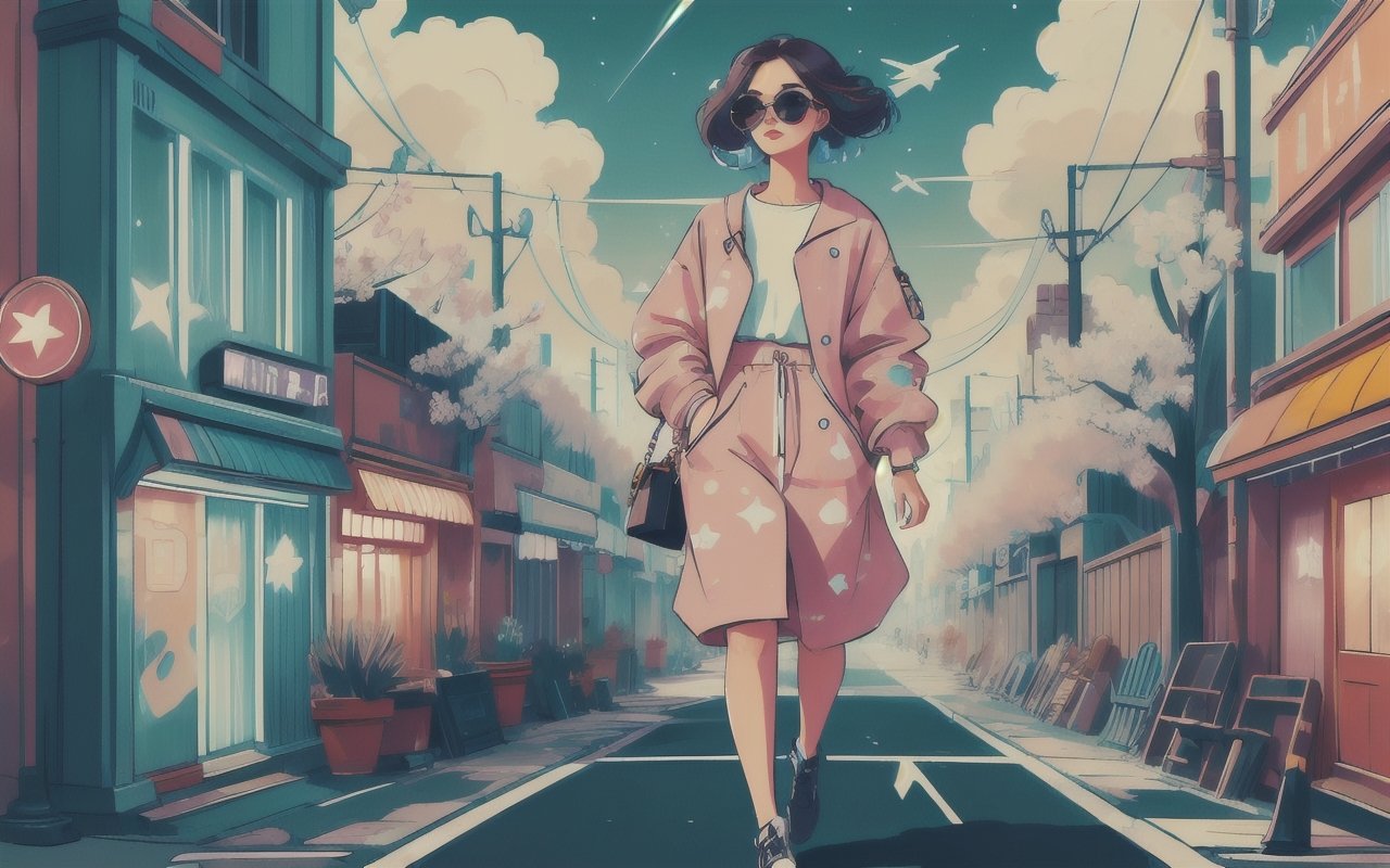 Летящие образы весны: вдохновение из уличных стритстайл-луков звезд и модных показов 1 Летящие образы весны: вдохновение из уличных стритстайл-луков звезд и модных показов