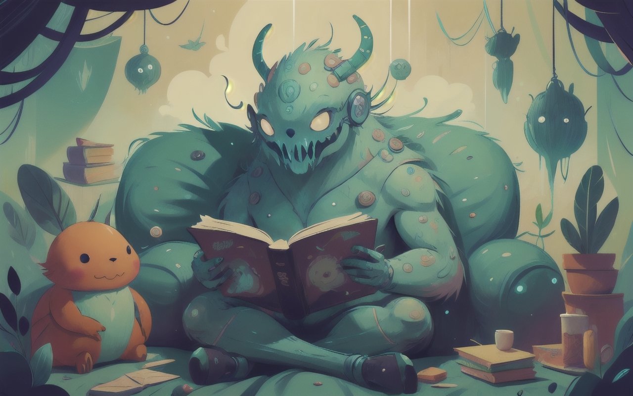 Интерактивные книги-монстровки: как совместное чтение развивает фантазию и навыки малышей 1 Интерактивные книги-монстровки: как совместное чтение развивает фантазию и навыки малышей